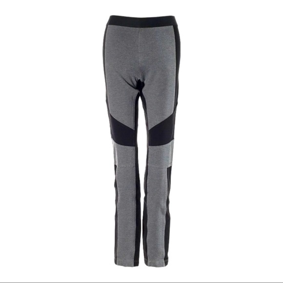 BCBGMaxazria Jeremiah Moto Colorblock Stretch Leggings Size XS - Picture 1 of 9